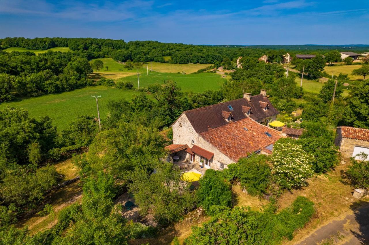 Bed and Breakfast La Hulotte Limogne-en-Quercy Exterior foto